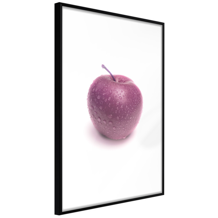 Wall Poster Apple - red fruit with water droplets on a solid white background 116788 additionalImage 12