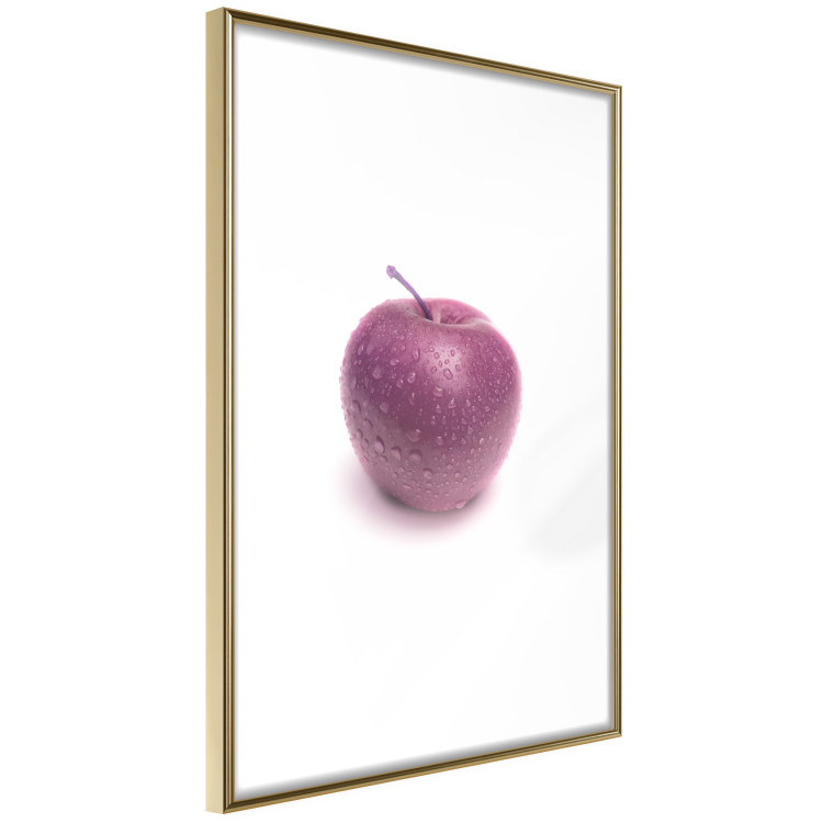 Wall Poster Apple - red fruit with water droplets on a solid white background 116788 additionalImage 8