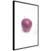 Wall Poster Apple - red fruit with water droplets on a solid white background 116788 additionalThumb 13