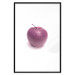 Wall Poster Apple - red fruit with water droplets on a solid white background 116788 additionalThumb 17