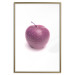 Wall Poster Apple - red fruit with water droplets on a solid white background 116788 additionalThumb 20