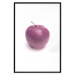 Wall Poster Apple - red fruit with water droplets on a solid white background 116788 additionalThumb 24