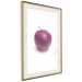 Wall Poster Apple - red fruit with water droplets on a solid white background 116788 additionalThumb 2