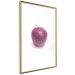 Wall Poster Apple - red fruit with water droplets on a solid white background 116788 additionalThumb 8