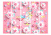 Room Divider Screen Unicorn in Flowerpot II - fantasy horse with a horn and flowers in the background 117388 additionalThumb 3