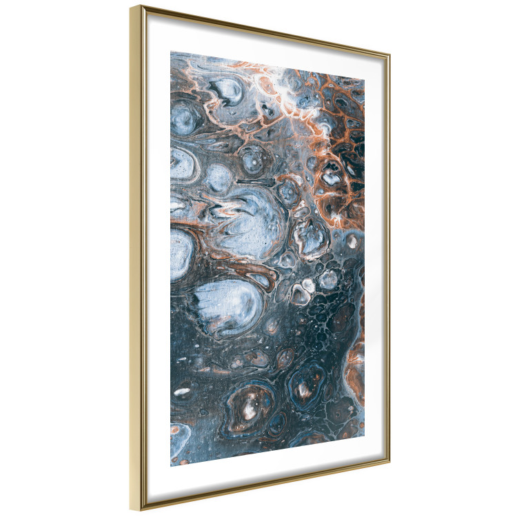 Poster Ocean of Spots - artistic abstraction filled with colorful streaks 117788 additionalImage 6