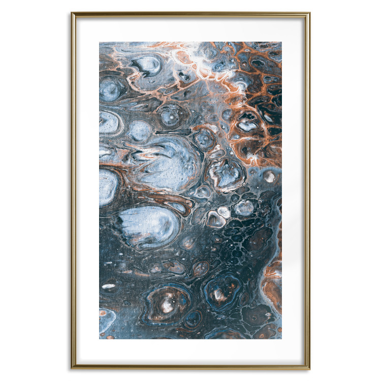 Poster Ocean of Spots - artistic abstraction filled with colorful streaks 117788 additionalImage 16