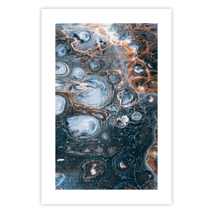 Poster Ocean of Spots - artistic abstraction filled with colorful streaks 117788 additionalImage 18