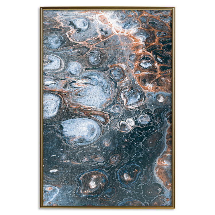 Poster Ocean of Spots - artistic abstraction filled with colorful streaks 117788 additionalImage 15