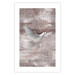 Wall Poster Love Flight - composition with a white bird and a background in shades of brown 118788 additionalThumb 22