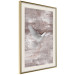 Wall Poster Love Flight - composition with a white bird and a background in shades of brown 118788 additionalThumb 2