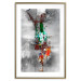Wall Poster Abyss - industrial colorful abstraction on a gray background 121888 additionalThumb 14