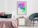 Poster Pastel Butterflies - colorful abstract spots on crumpled paper 122288 additionalThumb 22