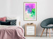 Poster Pastel Butterflies - colorful abstract spots on crumpled paper 122288 additionalThumb 21