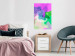 Poster Pastel Butterflies - colorful abstract spots on crumpled paper 122288 additionalThumb 23