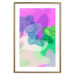 Poster Pastel Butterflies - colorful abstract spots on crumpled paper 122288 additionalThumb 16