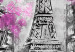 Canvas Print Paris Rendez-Vous (1 Part) Vertical Pink 123088 additionalThumb 5