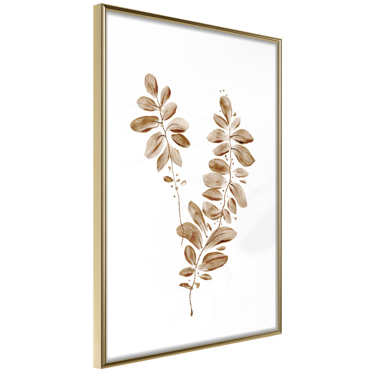 Wall Poster August Leaves - plant in autumnal atmosphere with golden leaves 123488 additionalImage 8