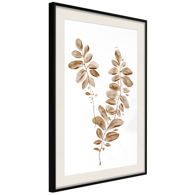 Wall Poster August Leaves - plant in autumnal atmosphere with golden leaves 123488 additionalImage 3