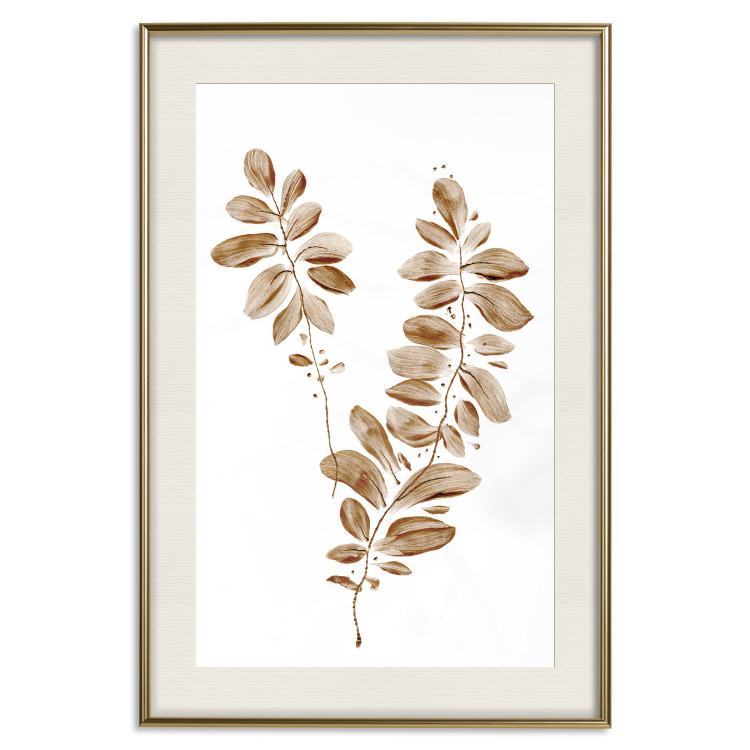 Wall Poster August Leaves - plant in autumnal atmosphere with golden leaves 123488 additionalImage 19