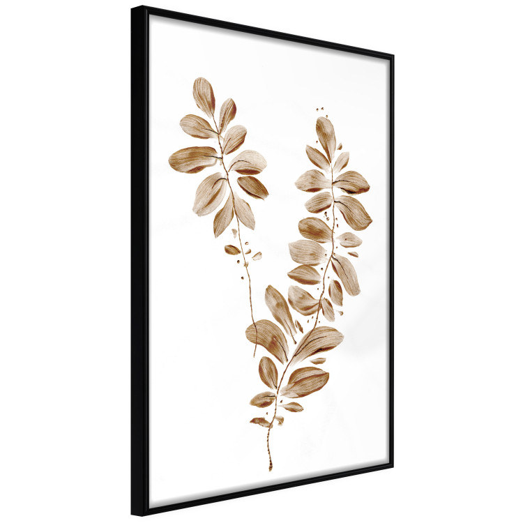 Wall Poster August Leaves - plant in autumnal atmosphere with golden leaves 123488 additionalImage 12