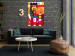 Wall Poster Art of Design - abstract figure and randomly placed letters 123588 additionalThumb 23