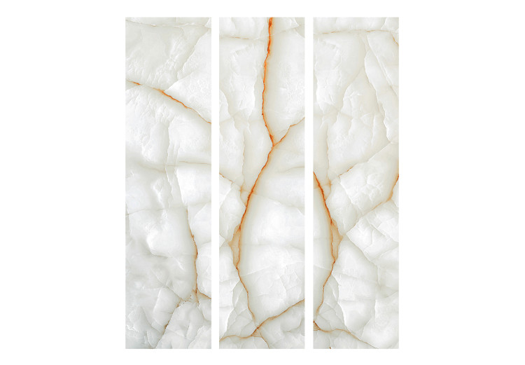 Room Separator White Marble (3-piece) - modern background with marble texture 124188 additionalImage 3