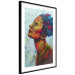 Wall Poster Paper Thoughts - portrait of a colorful woman in a paper composition 126488 additionalThumb 6