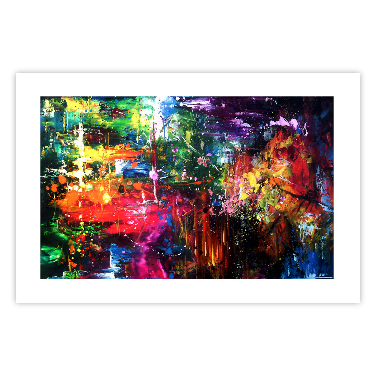 Poster New Year's Frenzy - abstract composition of colorful patterns 127288 additionalImage 19