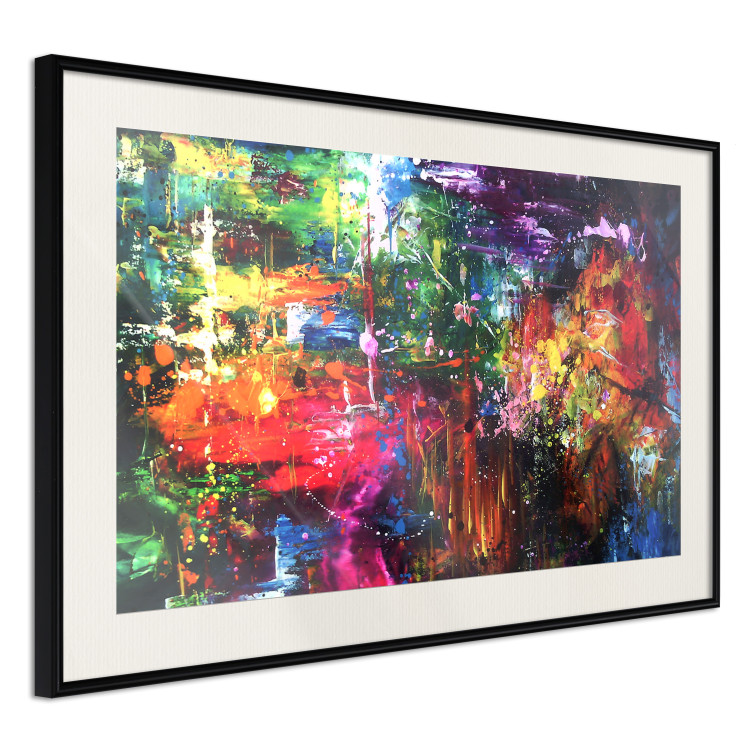 Poster New Year's Frenzy - abstract composition of colorful patterns 127288 additionalImage 2
