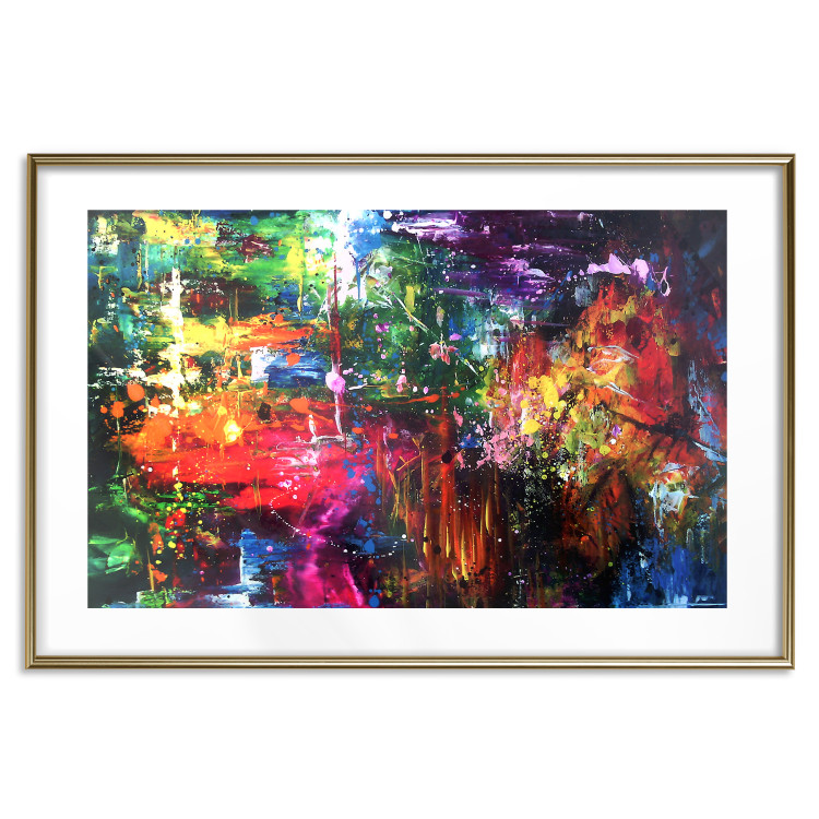 Poster New Year's Frenzy - abstract composition of colorful patterns 127288 additionalImage 16