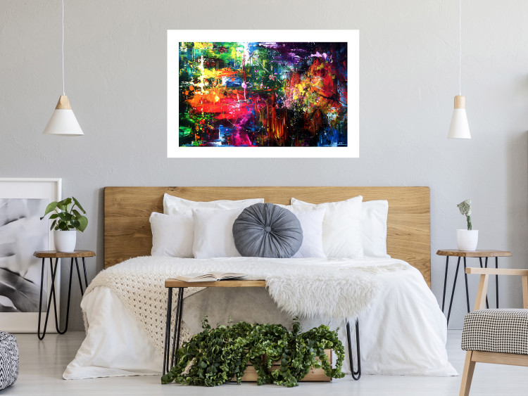 Poster New Year's Frenzy - abstract composition of colorful patterns 127288 additionalImage 5