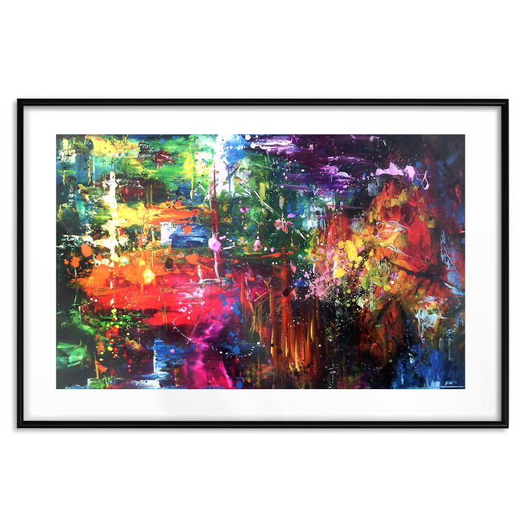 Poster New Year's Frenzy - abstract composition of colorful patterns 127288 additionalImage 17