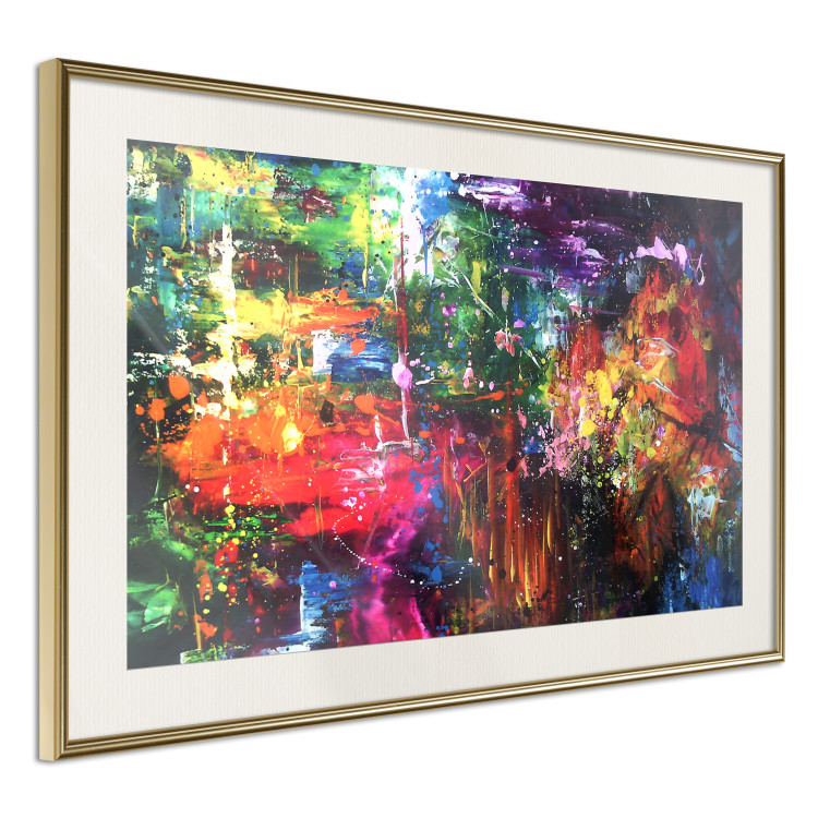 Poster New Year's Frenzy - abstract composition of colorful patterns 127288 additionalImage 3