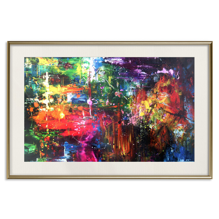 Poster New Year's Frenzy - abstract composition of colorful patterns 127288 additionalImage 20
