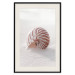Poster August Shell - maritime composition with a seashell on the sand 129488 additionalThumb 19