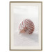 Poster August Shell - maritime composition with a seashell on the sand 129488 additionalThumb 20