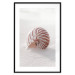 Poster August Shell - maritime composition with a seashell on the sand 129488 additionalThumb 15