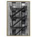 Poster Emergency Exit - black and white architecture of buildings in New York 129788 additionalThumb 17