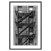 Poster Emergency Exit - black and white architecture of buildings in New York 129788 additionalThumb 15