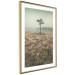 Wall Poster Along the Lake Shore - landscape of grass and a small tree against the water 130388 additionalThumb 7