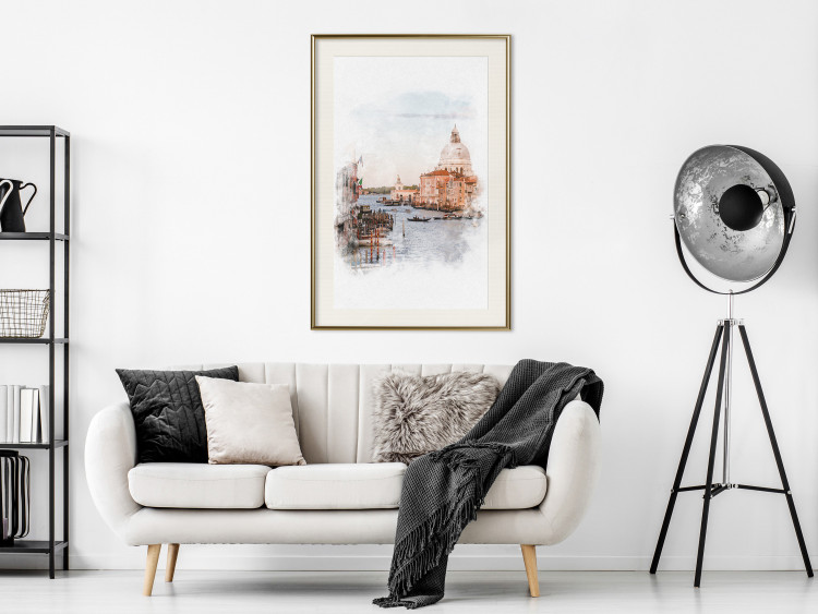 Wall Poster Watercolor Venice - city architecture amidst water in watercolor style 131788 additionalImage 22