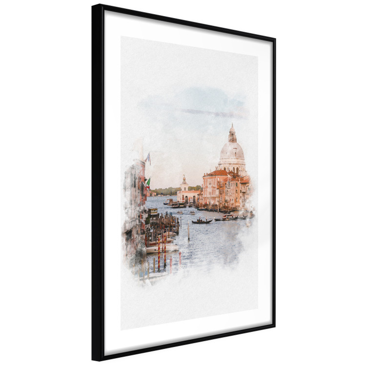 Wall Poster Watercolor Venice - city architecture amidst water in watercolor style 131788 additionalImage 6