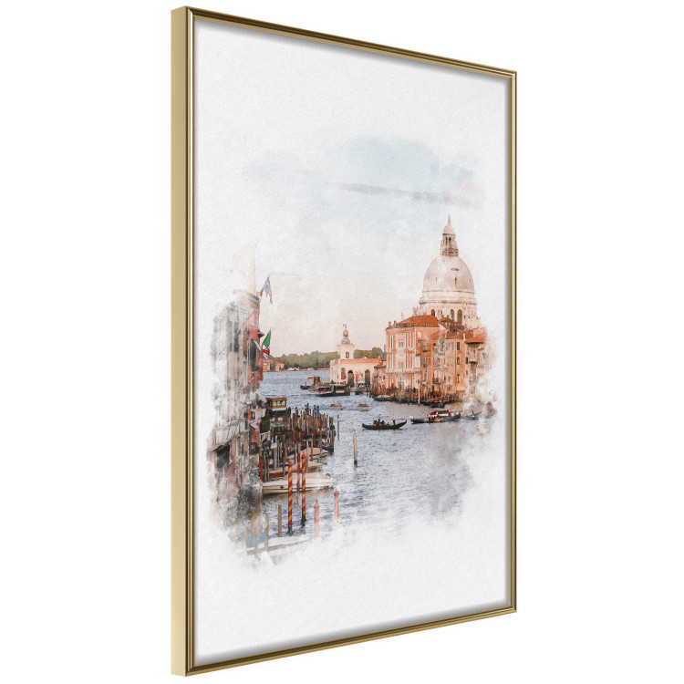 Wall Poster Watercolor Venice - city architecture amidst water in watercolor style 131788 additionalImage 14