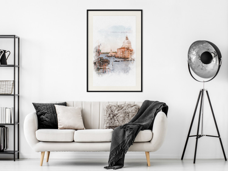Wall Poster Watercolor Venice - city architecture amidst water in watercolor style 131788 additionalImage 24