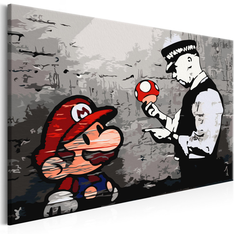 Paint by Number Kit Mario (Banksy) 132488 additionalImage 4