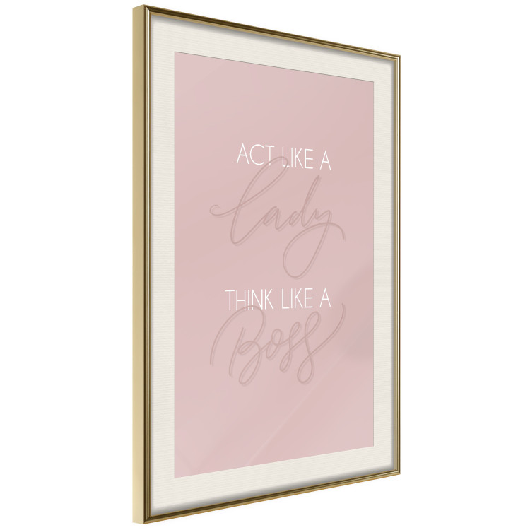 Wall Poster Morning Message - English texts on a pastel background 135588 additionalImage 25