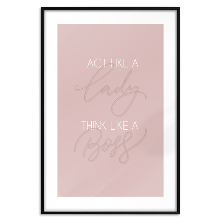 Wall Poster Morning Message - English texts on a pastel background 135588 additionalImage 10