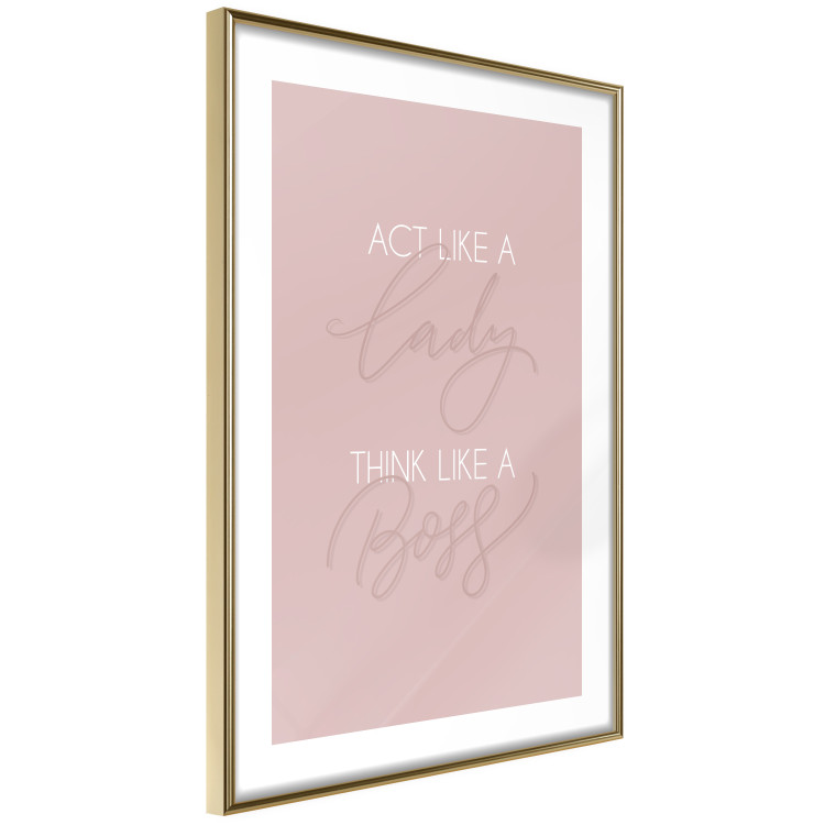 Wall Poster Morning Message - English texts on a pastel background 135588 additionalImage 27