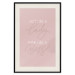 Wall Poster Morning Message - English texts on a pastel background 135588 additionalThumb 8